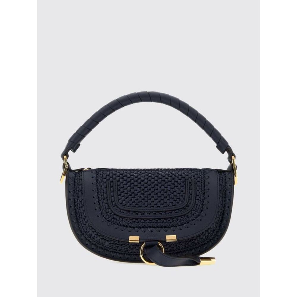 Chloe Women Marcie Small Hobo Bag Chloe In Raffia With Braided Leather Handle